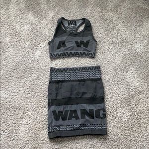 Alexander Wang x HM top and skirt set